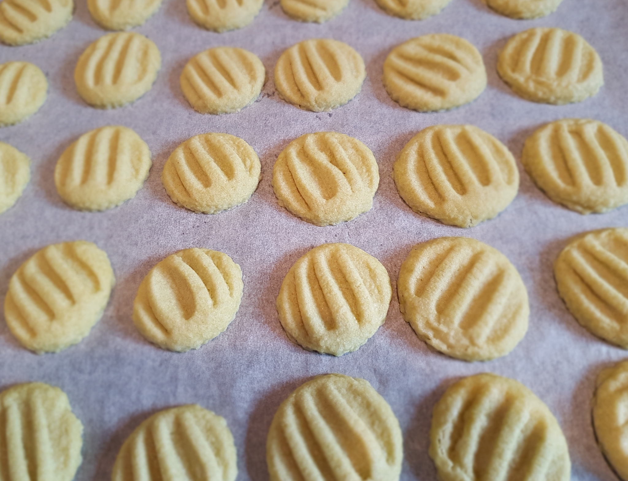 Matcha Cookies 2017 gebacken
